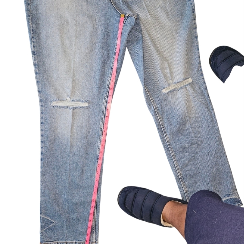Good American “Good Icon” Oversized Straight Jeans, Size 16, NWT - Picture 6 of 8